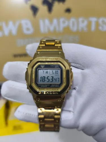 Relógio Dourado G-Shock Tough Solar