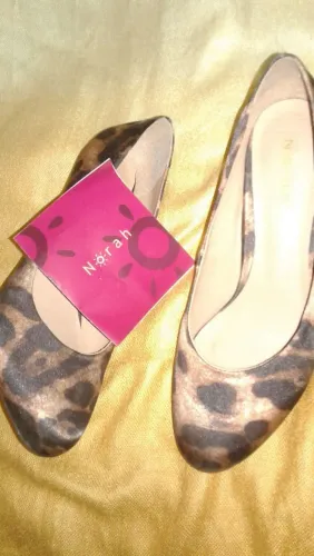  Dia dos Namorados  Scarpin Animal Print Norah