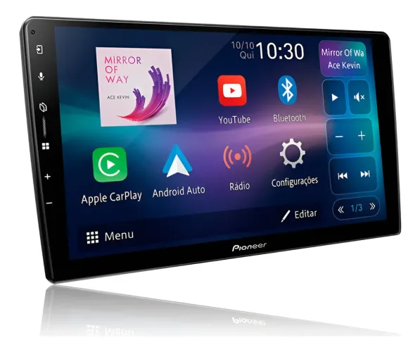 Multimídia Pioneer 9'' Dmh-ap6650bt Android Auto Carplay