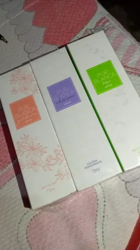 Deu colônia pur blanca Avon hope 