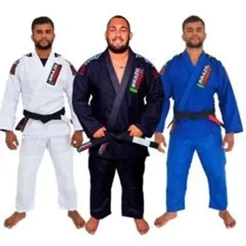 Kimono de jiu jitsu trançado unissex com qualidade top e na promoção - aproveite!