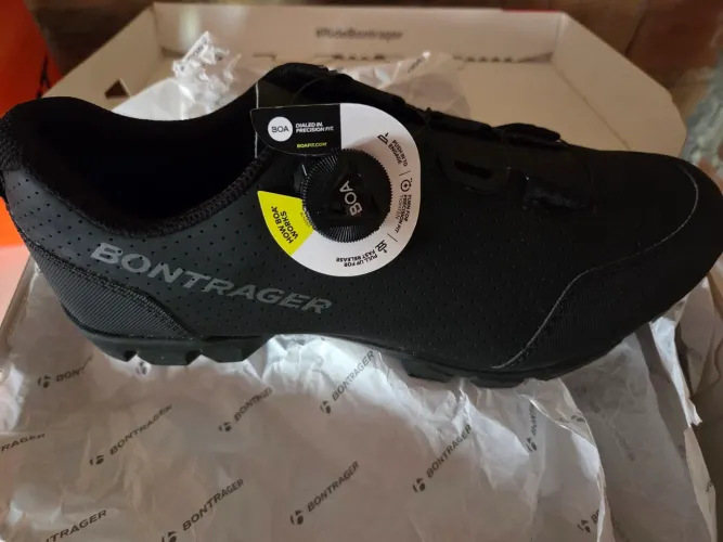 Sapatilha BONTRAGER EVOKE MTB<br><br><br><br><br><br><br>SAPATILHA EVOKE MTB PRETO BONTRAGER<br>Avaliação nan de