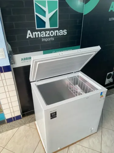 FREEZER HISENSE 198 LITROS NOVO