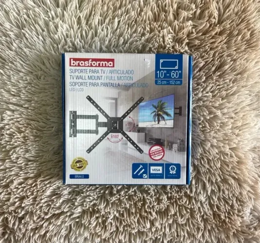Suporte Articulado para Monitor ou TV da Brasforma 10 até 60 Polegadas