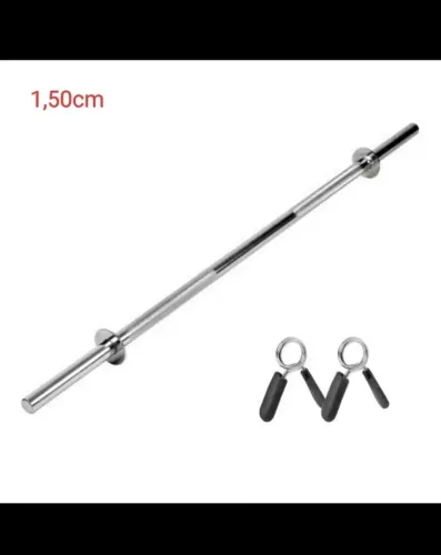 Barra auteres cromado macisso 1,50CM