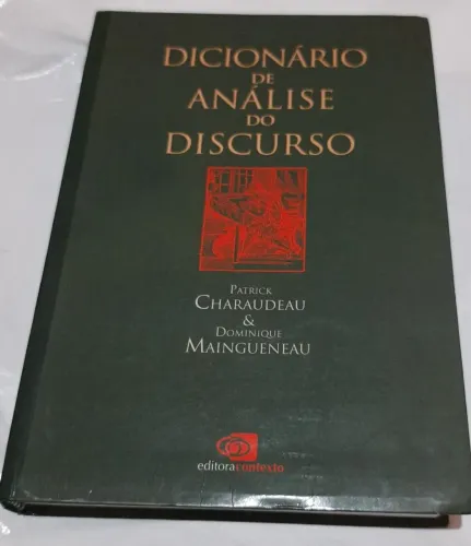 Dicionário de Análise do Discurso - Charaudeau & Maingueneau