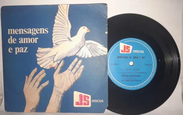 Vinil Compacto Único Maria Madalena e Coro Infantil 