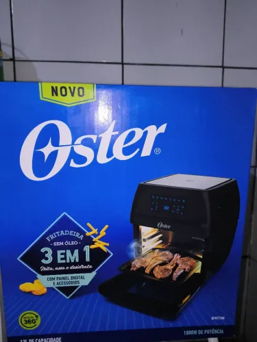 Fritadeira Elétrica Oster 3 em 1 - Nova