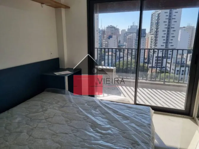 Studio com estrutura de lazer, tendo academia, piscina e salão de festas à venda, Paraíso,