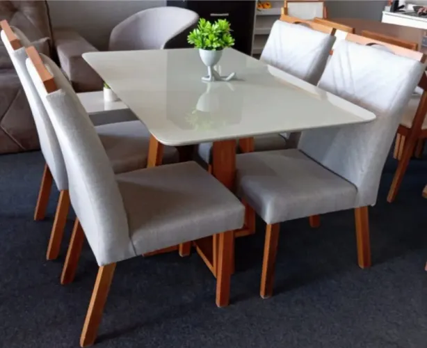 Mesa de jantar Talia com 4 cadeiras 