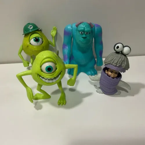Brinquedos McDonalds Coleção Monstros S.A 2001