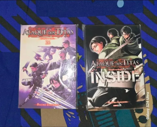 Ataque dos titans volume 26 + Databook Inside