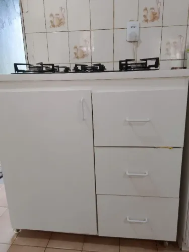Fogão Cooktop com armário