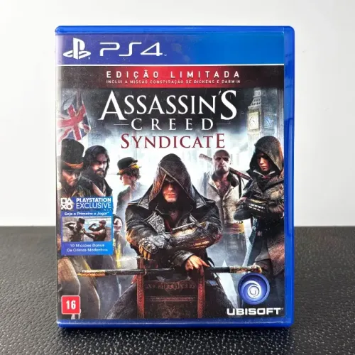 Jogo Físico PS4 Playstation Assassin's Creed Syndicate