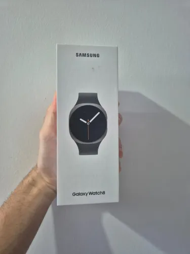 Smartwatch Samsung Galaxy Watch8 40mm Grafite 32GB Bluetooth (Lacrado, nf e garantia)