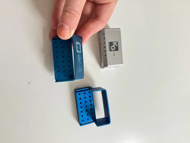 Kit 3 broqueiros + espátulas dentistica