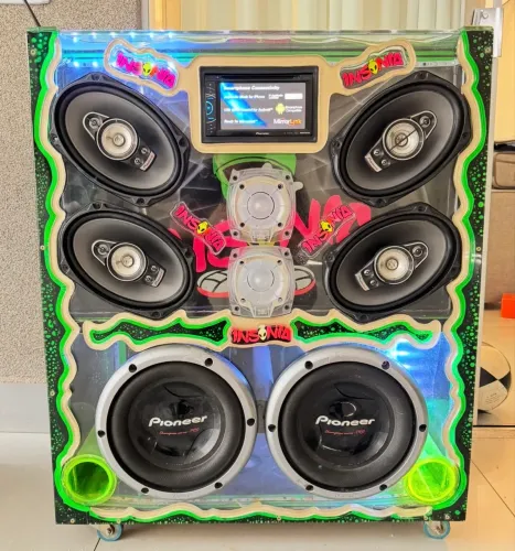 ? CAIXA DE SOM AUTOMOTIVO / RESIDENCIAL COMPLETO PIONEER ?