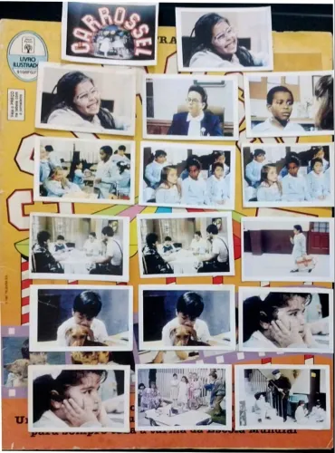 Figurinhas do Álbum Carrossel 1991 