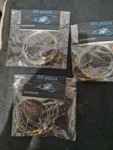 CHICOTE DE PESCA COM  ROTOR 2 ANZÓIS 
