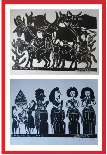 XILOGRAVURAS J BORGES- ORIGINAIS E ASSINADAS