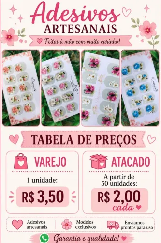 Adesivos de unhas artesanais ?