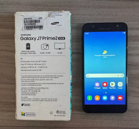 Celular Samsung Galaxy J7 Prime 2 Dual SIM 32 GB preto 3 GB RAM