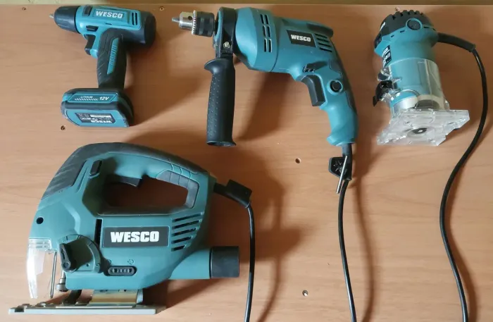 Conjunto de ferramentas elétricas Wesco (USADAS)<br>