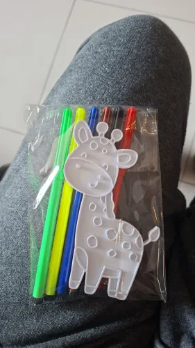 Kit de colorir 3D personalizável - lavável e reutilizável!