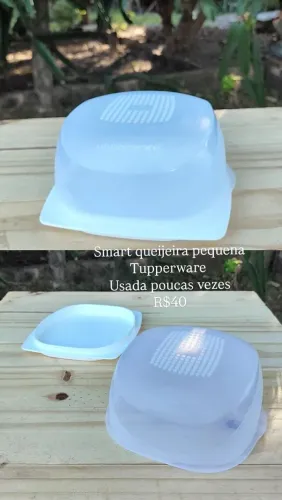 Tupperware - Smart queijeira pequena 