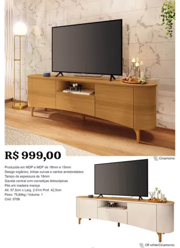Rack bancada 2,01m - Promoção 