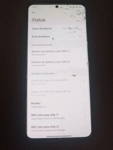 Redmi Note 13 em ótimo estado