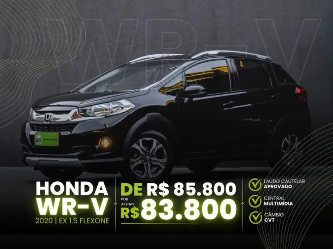 Honda WR-V EX 1.5 Flexone 16V 5P Aut. 2020