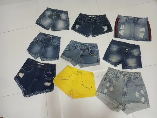 Shorts jeans top para o carnaval