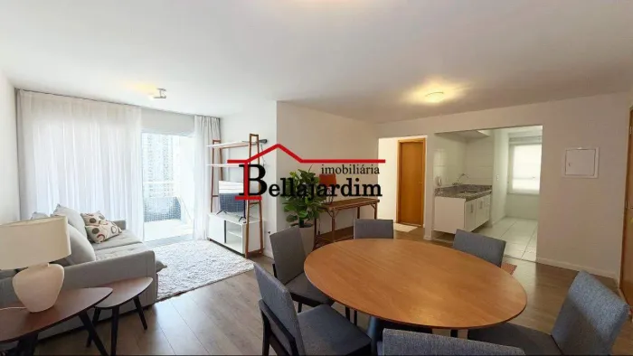 Apartamento Mobiliado para aluguel no Bairro Jardim em Santo André/SP.