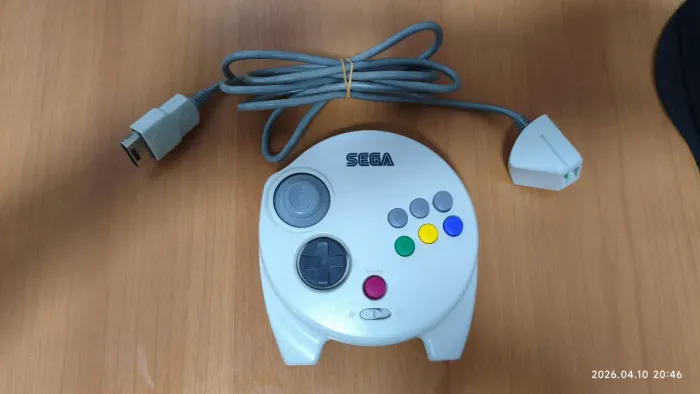 Controle Sega Saturn 3D branco HSS-0137 Japonês 