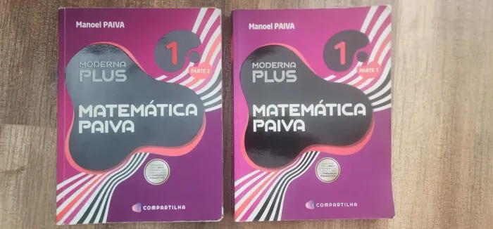 Matemática- volume 1 - partes 1 e 2<br>R$200,00