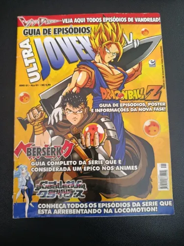 Revista Ultra Jovem Guia de episódios Ano 1 Nº 1 - Com Poster
