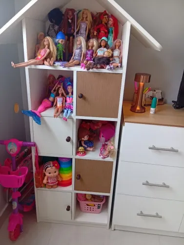 Móvel de casinha decoradora mdf