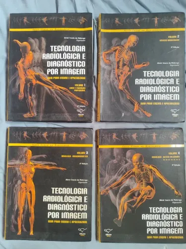 COLEÇÃO COMPLETA - Tecnologia Radiológica e Diagnóstico por Imagem (4 Volumes)