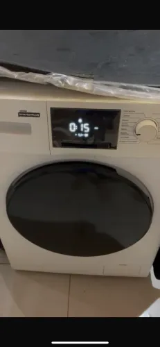 Máquina de lavar com defeito 
