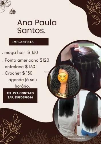 Implante Mega hair.