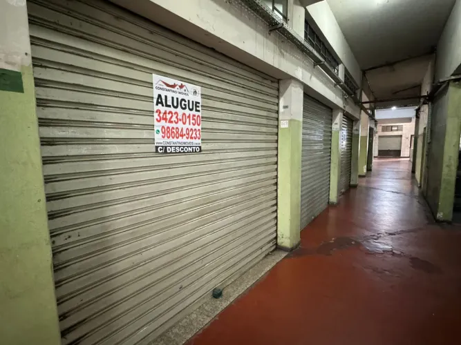 loja em Galeria, no centro de BH, com 24m2.