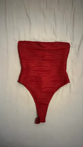 Body vermelho shein