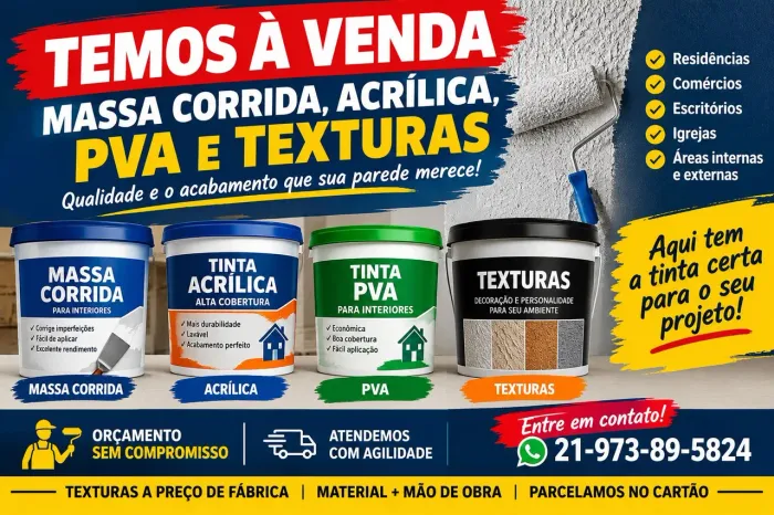 Massa corrida&texturas