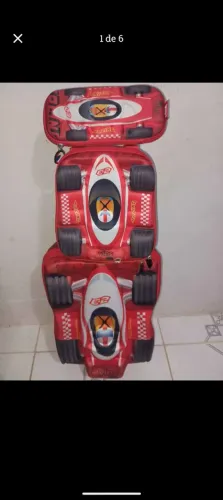 Mochila 3x1 carro de corrida