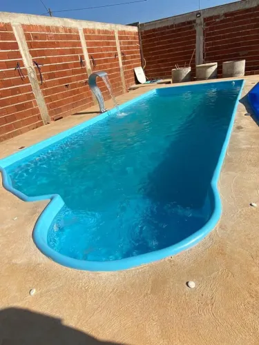 Piscina de 9 mts instalada