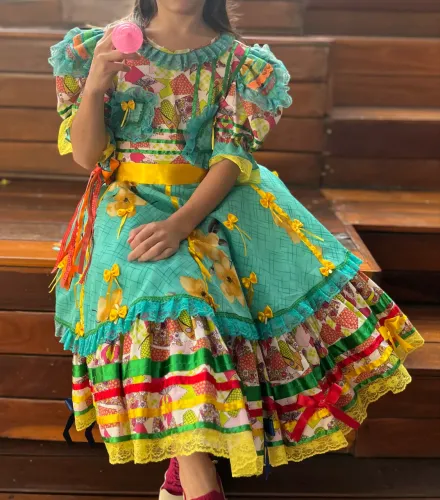 Vestido Junino tam10 