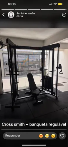 Equipamentos para academia 