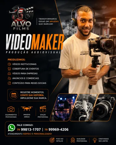 Produção Audiovisual (videomaker)