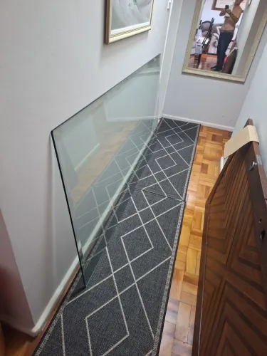 Tampão de vidro bisotado p/ Mesa 